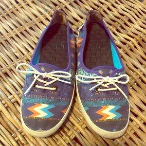 Vans 5.5 Womens Slip On Surf Sliders